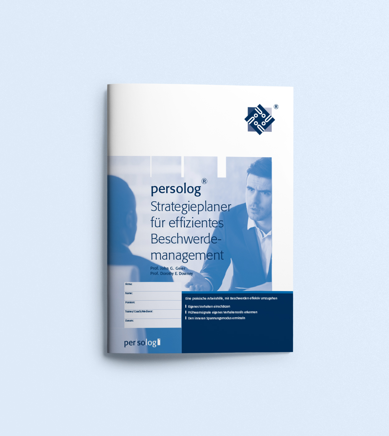 persolog® Strategy Planner for Efficient Complaint Management Online