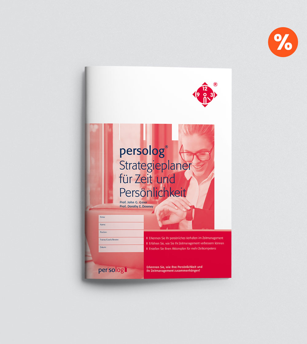 Planificador de estrategias tiempo y personalidad (ligera decoloración en anverso y reverso)