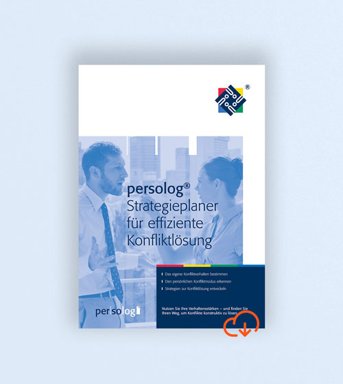 persolog® Strategy Planner for Efficient Conflict Resolution