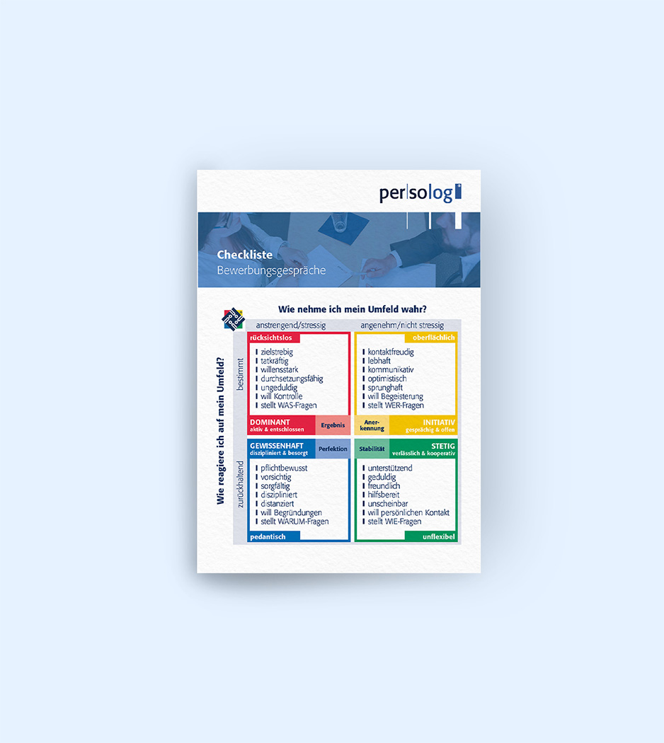 Short Check List Job interview